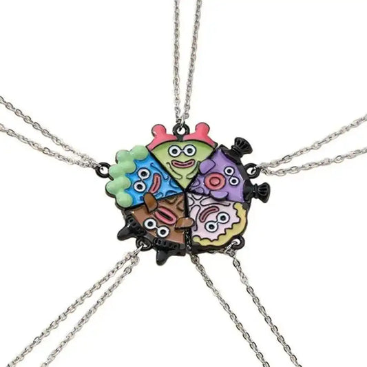 Monster Funny Necklace Set (5 Pieces)
