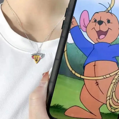 Winnie Friendship Pizza Necklace Set (6 Pieces)