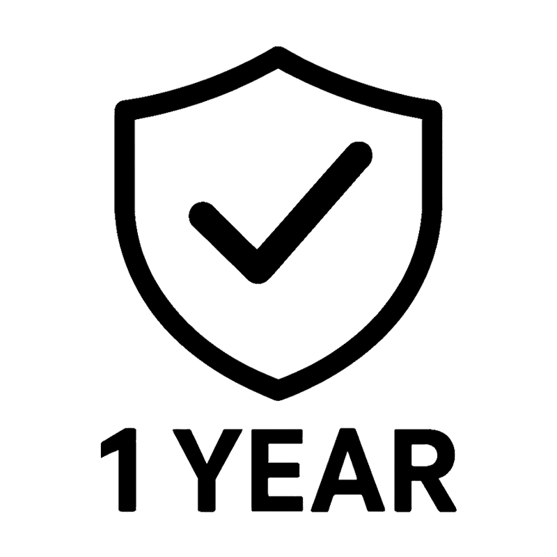 1 Year Warranty